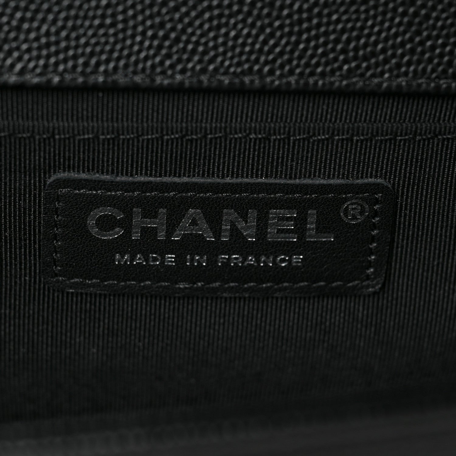 Chanel Caviar Quilted Medium Boy Flap Black 6 of 9