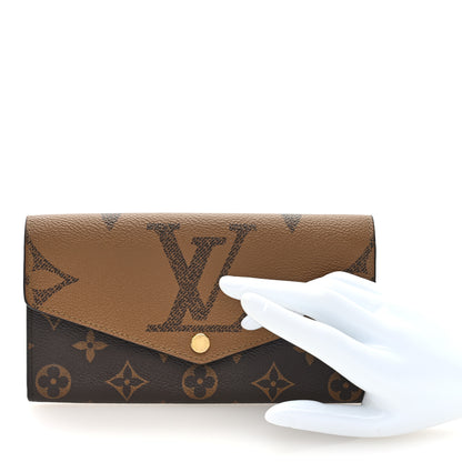 Louis Vuitton Reverse Monogram Giant Sarah Wallet 2 of 6