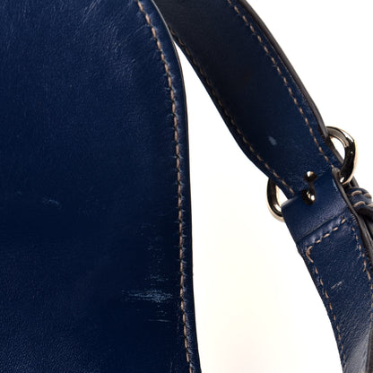 Gucci Guccissima Wave Flap Bag Blue 10 of 10