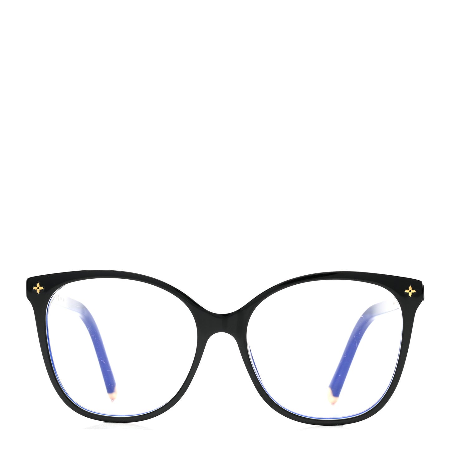 Acetate My Monogram Anti-Blue Light Sunglasses Z1842E Black