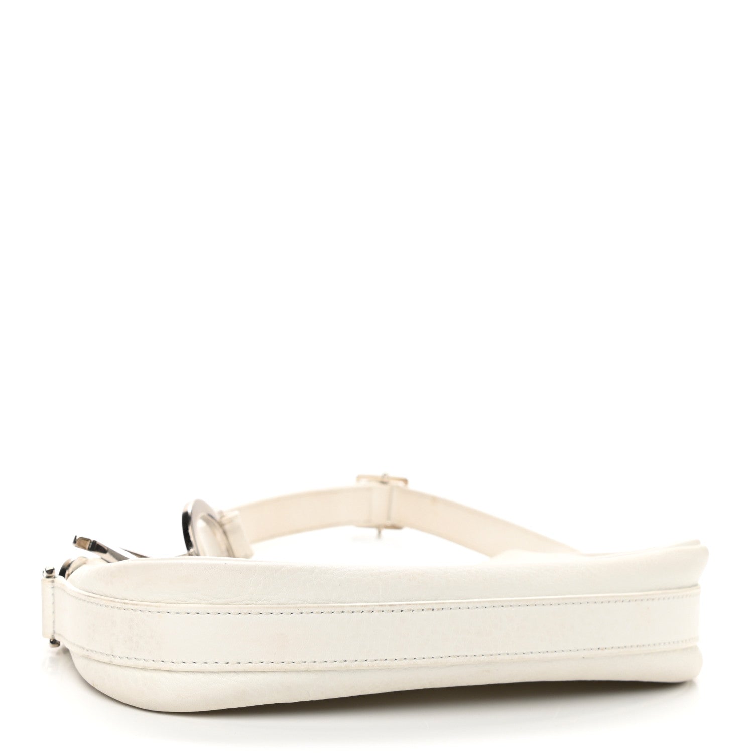 Christian Dior Calfskin Shoulder Bag White 4 of 15