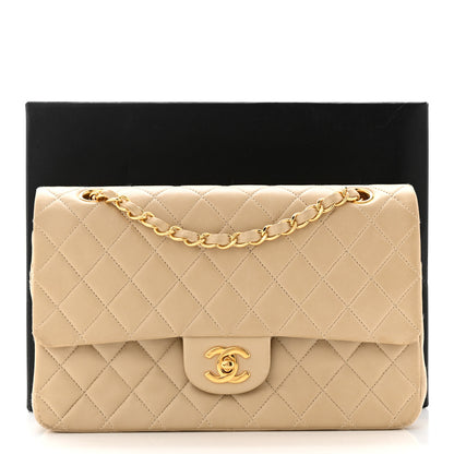 Chanel Lambskin Quilted Small Double Flap Beige 13 of 13