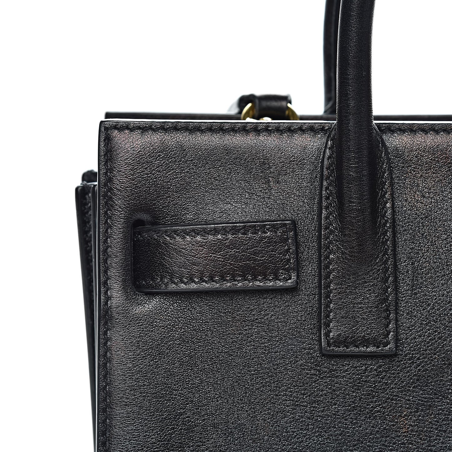 Calfskin Nano Sac de Jour Black