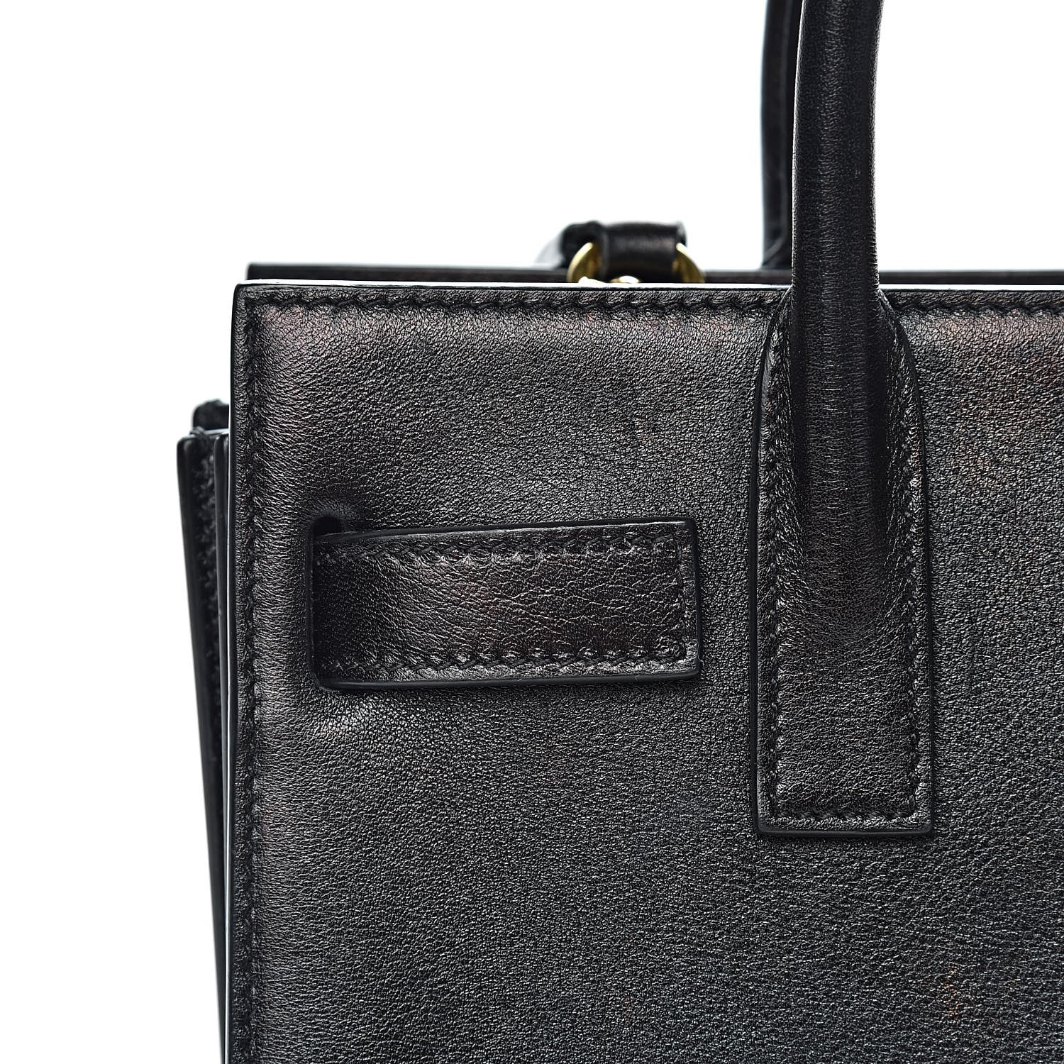 Saint Laurent Calfskin Nano Sac de Jour Black 13 of 22