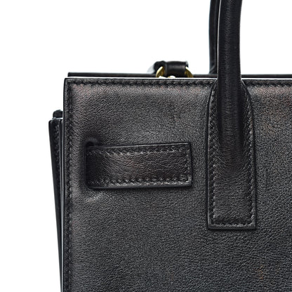Saint Laurent Calfskin Nano Sac de Jour Black 13 of 22