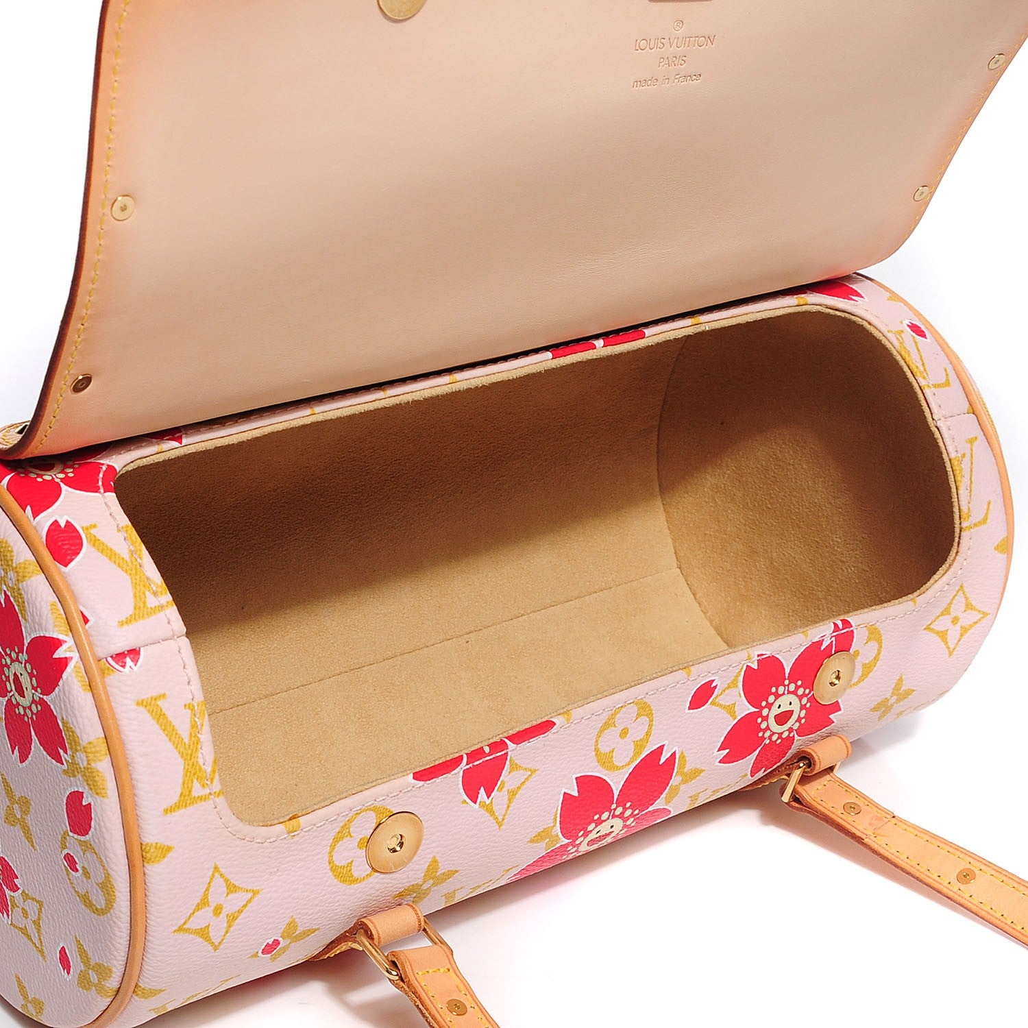 Louis Vuitton Monogram Cherry Blossom Papillon Red Creme 5 of 9