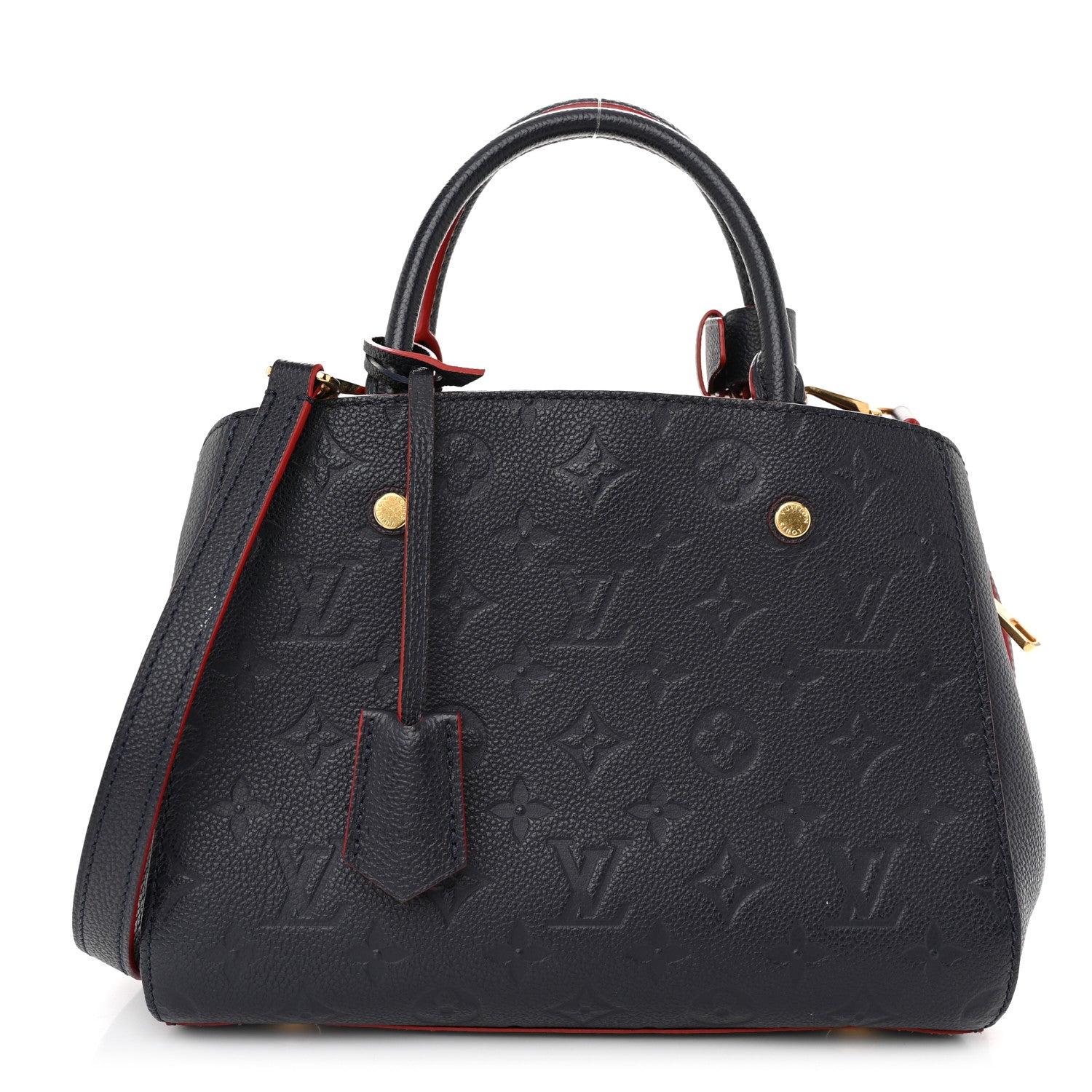 Louis Vuitton Empreinte Montaigne BB Marine Rouge 1 of 10
