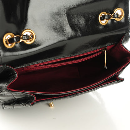 Chanel Calfskin Quilted Medium Bubble CC Flap Black 5 of 8