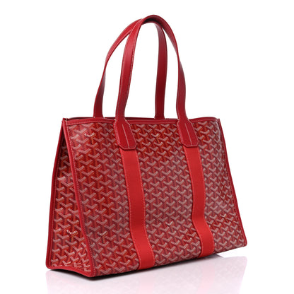 Goyard Goyardine Villette Tote Red 3 of 10