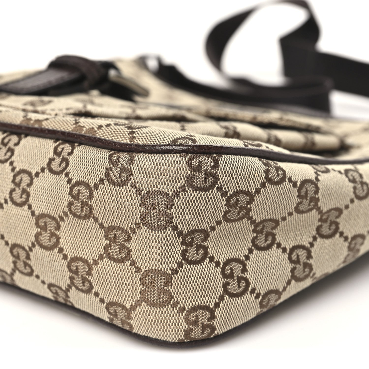 Gucci Monogram Messenger Bag Dark Brown 10 of 10