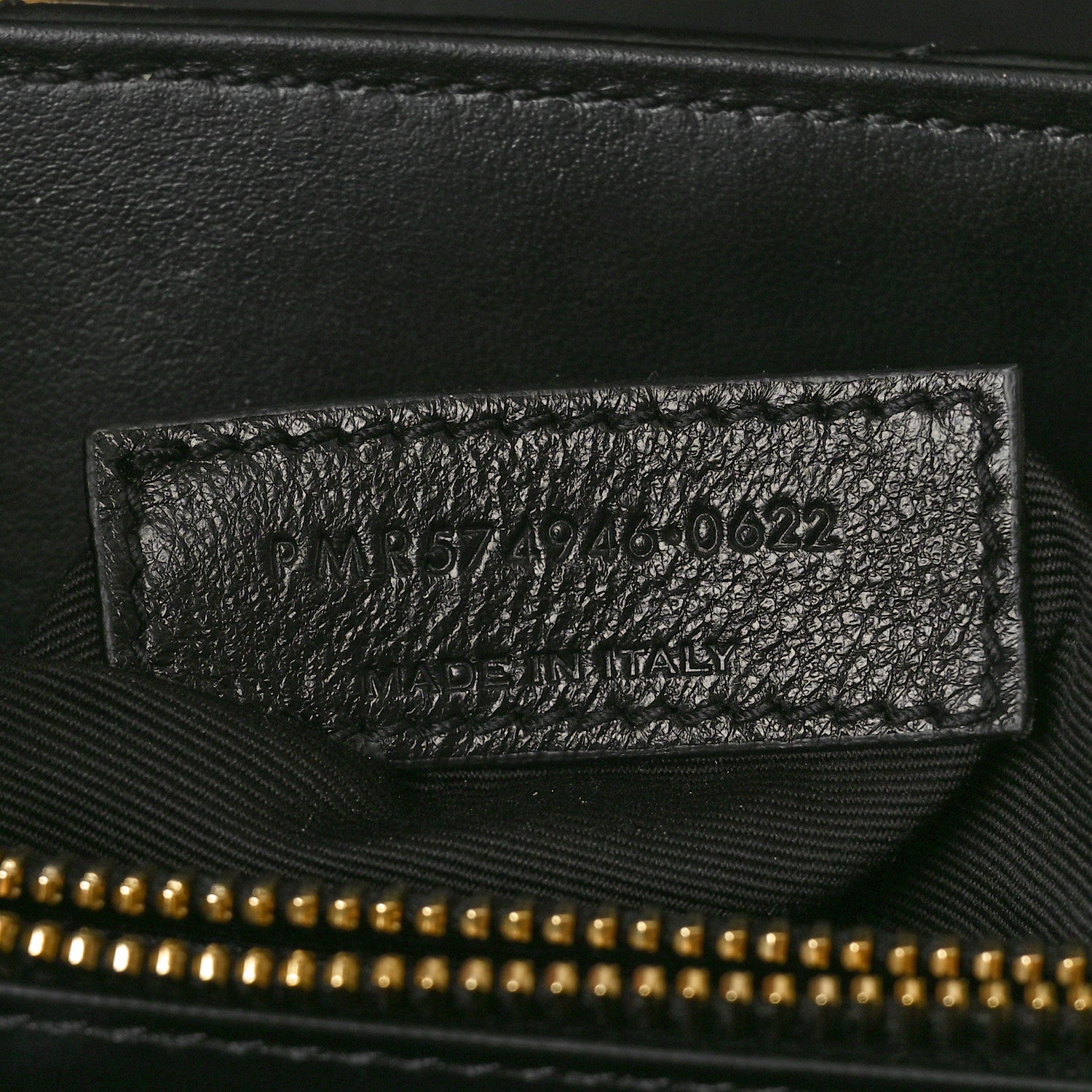 Saint Laurent Calfskin Y Quilted Monogram Medium Loulou Chain Satchel Black 7 of 10