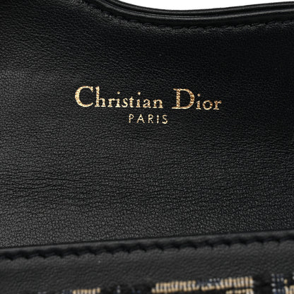 Christian Dior Oblique Saddle Card Holder Blue 5 of 8