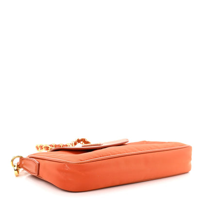 Prada Nylon Crossbody Bag Orange 4 of 9