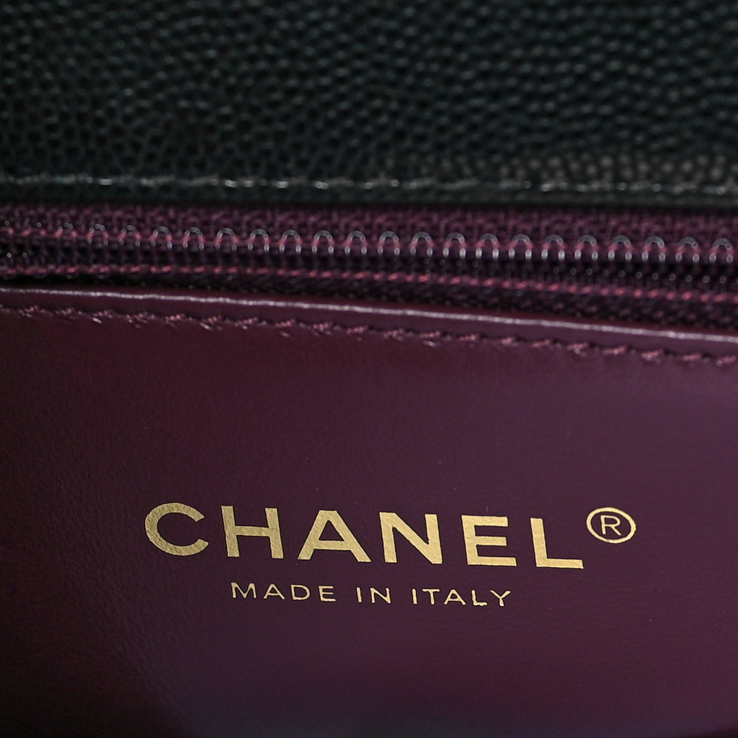 Caviar Quilted Small Coco Handle Flap Black