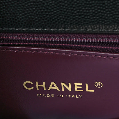 Chanel Caviar Quilted Small Coco Handle Flap Black 6 of 11