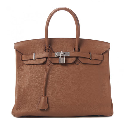 Hermes Taurillon Clemence Birkin 35 Alezan 1 of 30