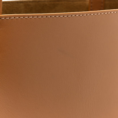 Loewe Shiny Calfskin Medium Puzzle Fold Tote Warm Desert 10 of 13