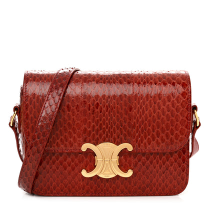 Celine Watersnake Teen Triomphe Ruby 1 of 15