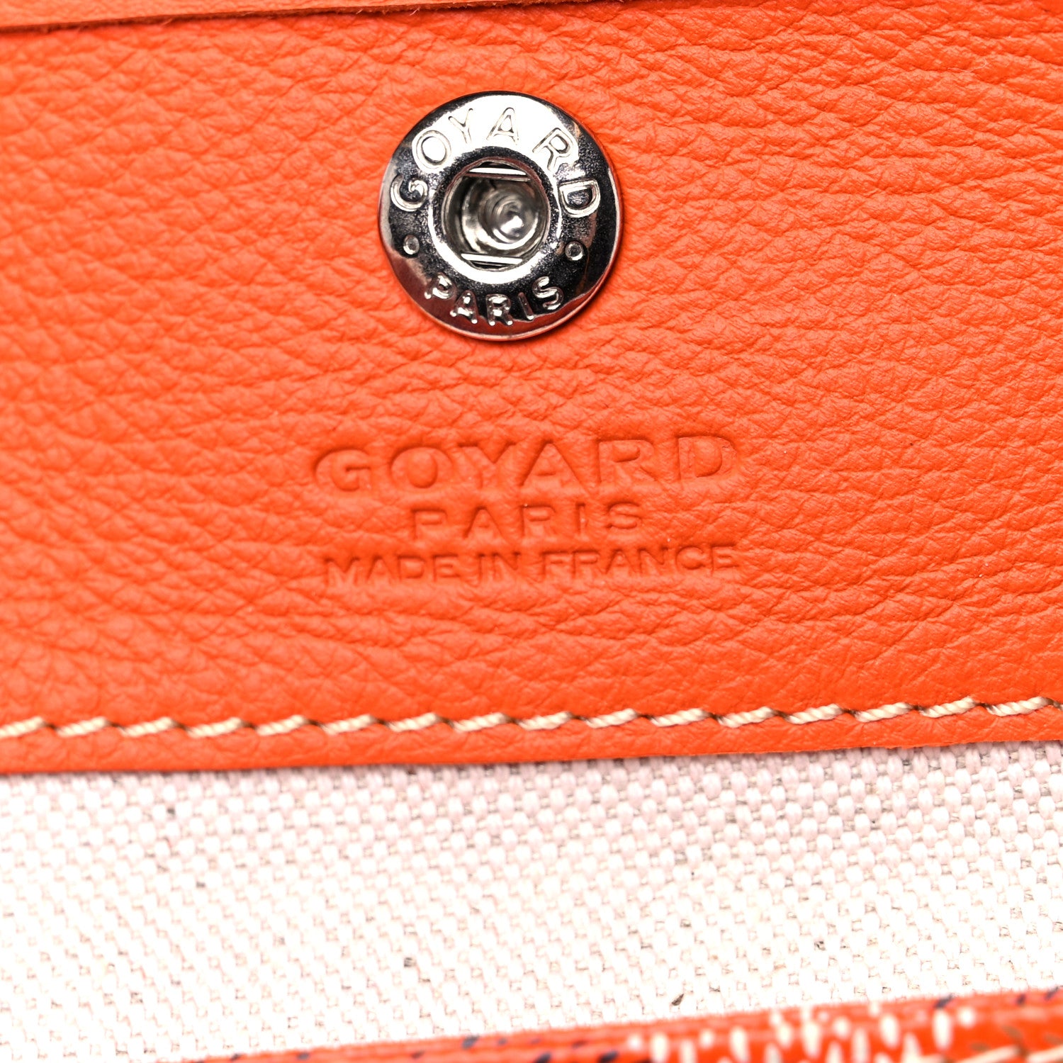 Goyard Goyardine Reversible Mini Anjou Orange 6 of 16