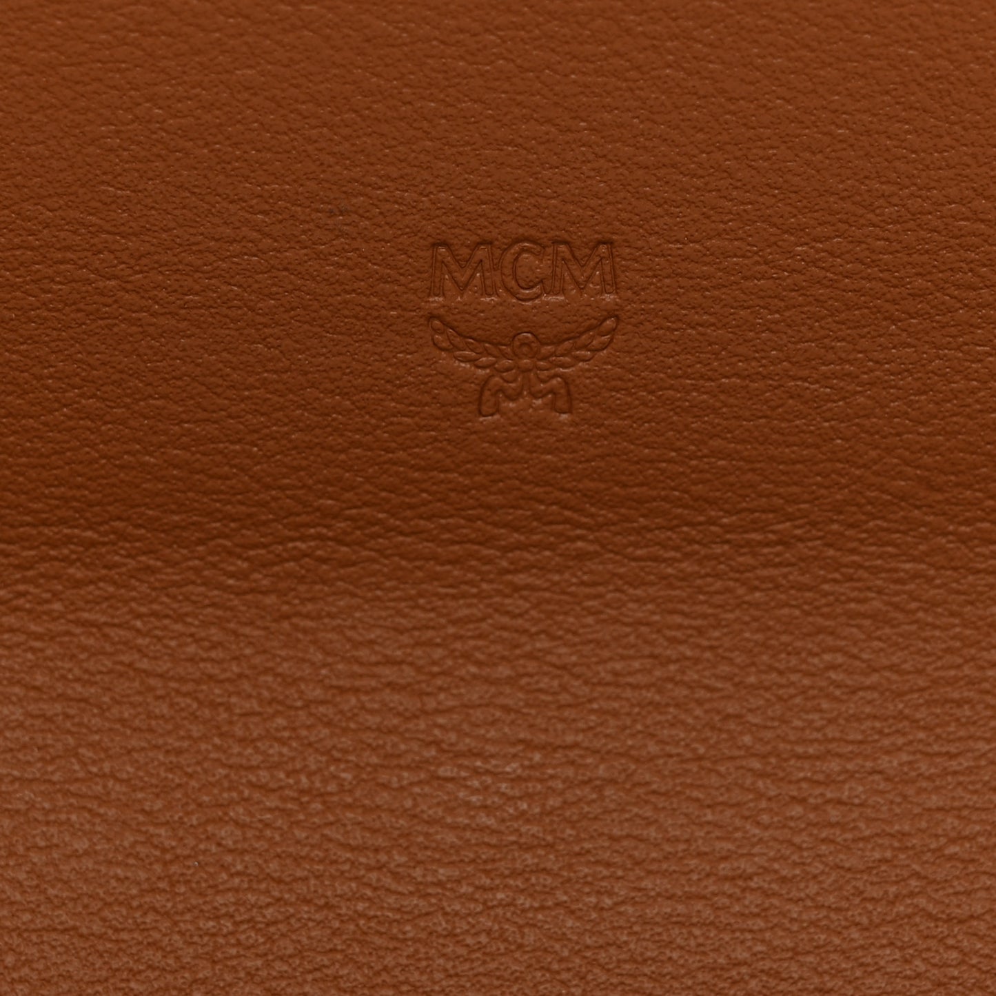 Visetos Large Patricia Love Patch Wallet On Chain Cognac
