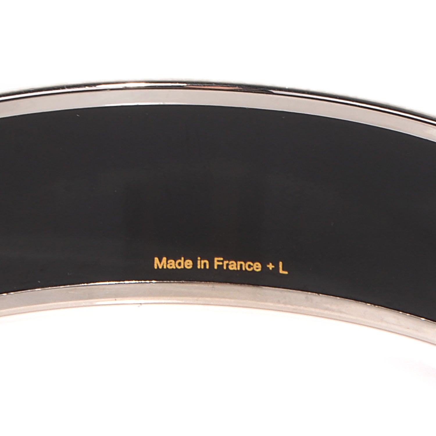 Hermes Enamel Printed Wide Bracelet 70 4 of 6