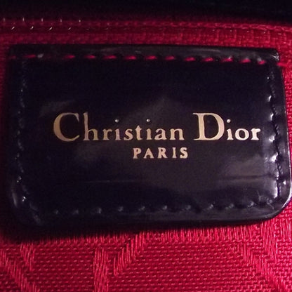 Christian Dior Patent Cannage LADY DIOR 8 of 9