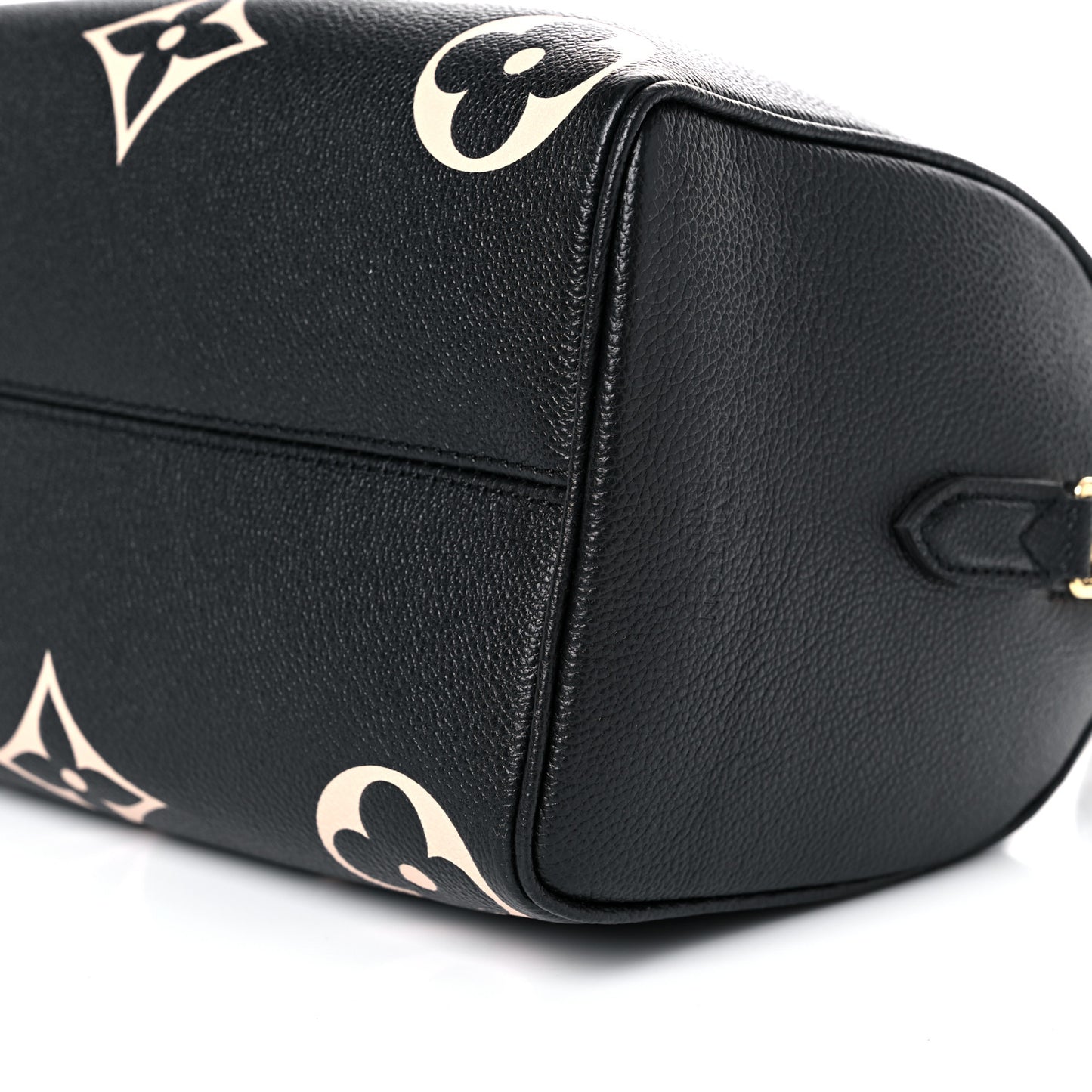 Empreinte Monogram Giant Speedy Bandouliere 25 Black Beige