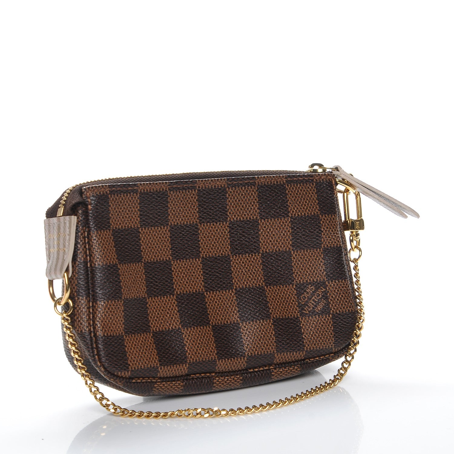 Louis Vuitton Damier Ebene Trunks and Locks Mini Pochette Accessories 3 of 7