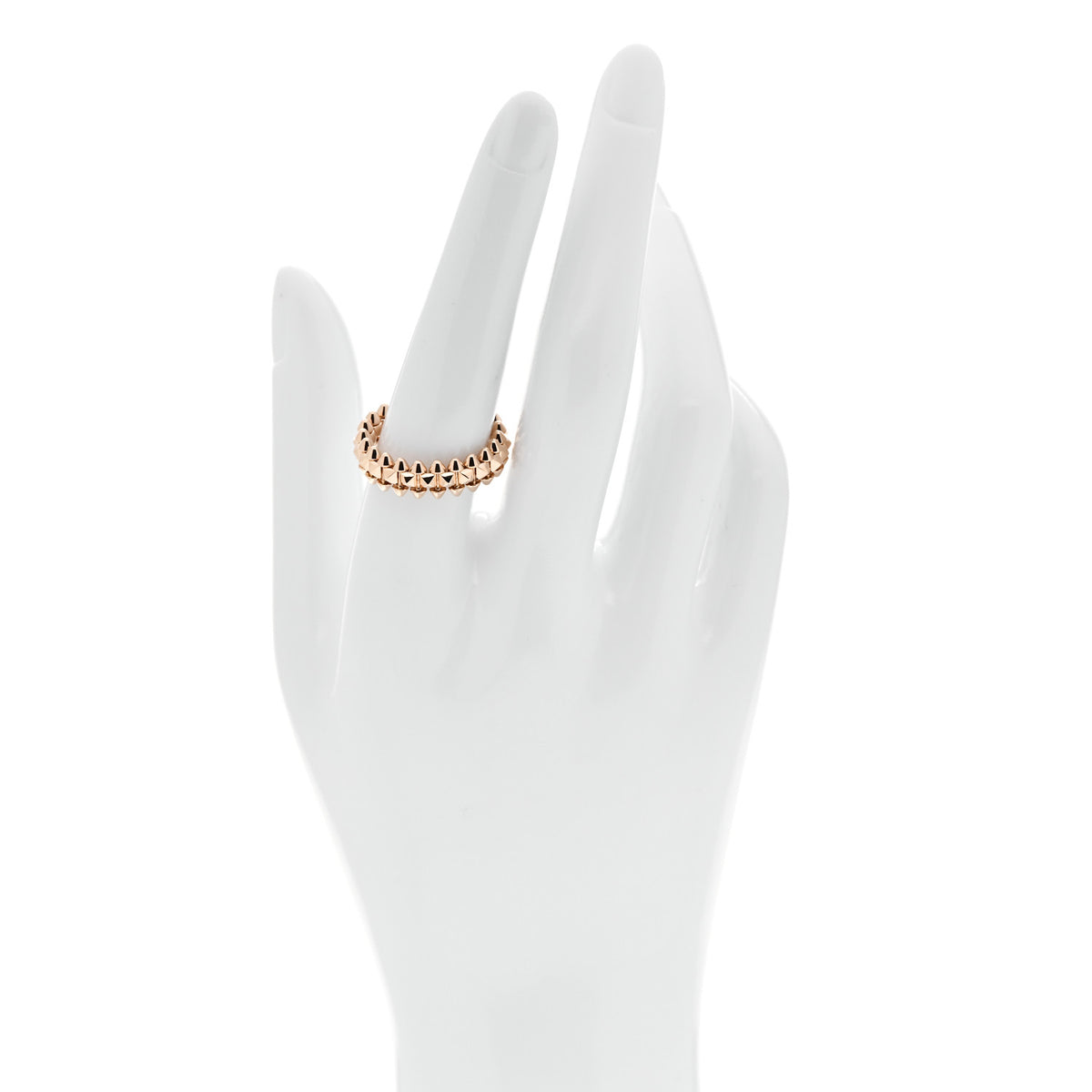 18K Pink Gold SM Clash De Cartier Ring 55 7.25