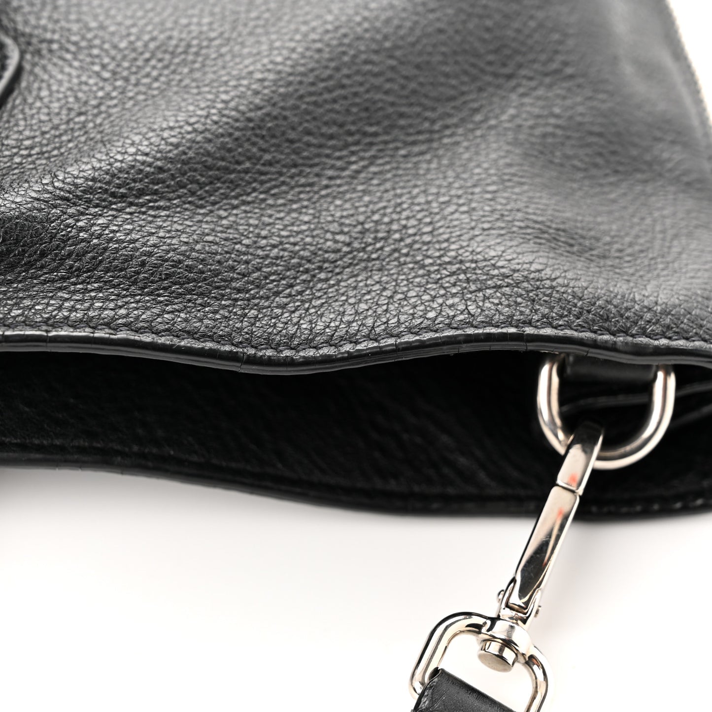 Vitello Daino Tote Black