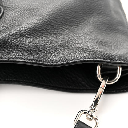 Prada Vitello Daino Tote Black 11 of 15