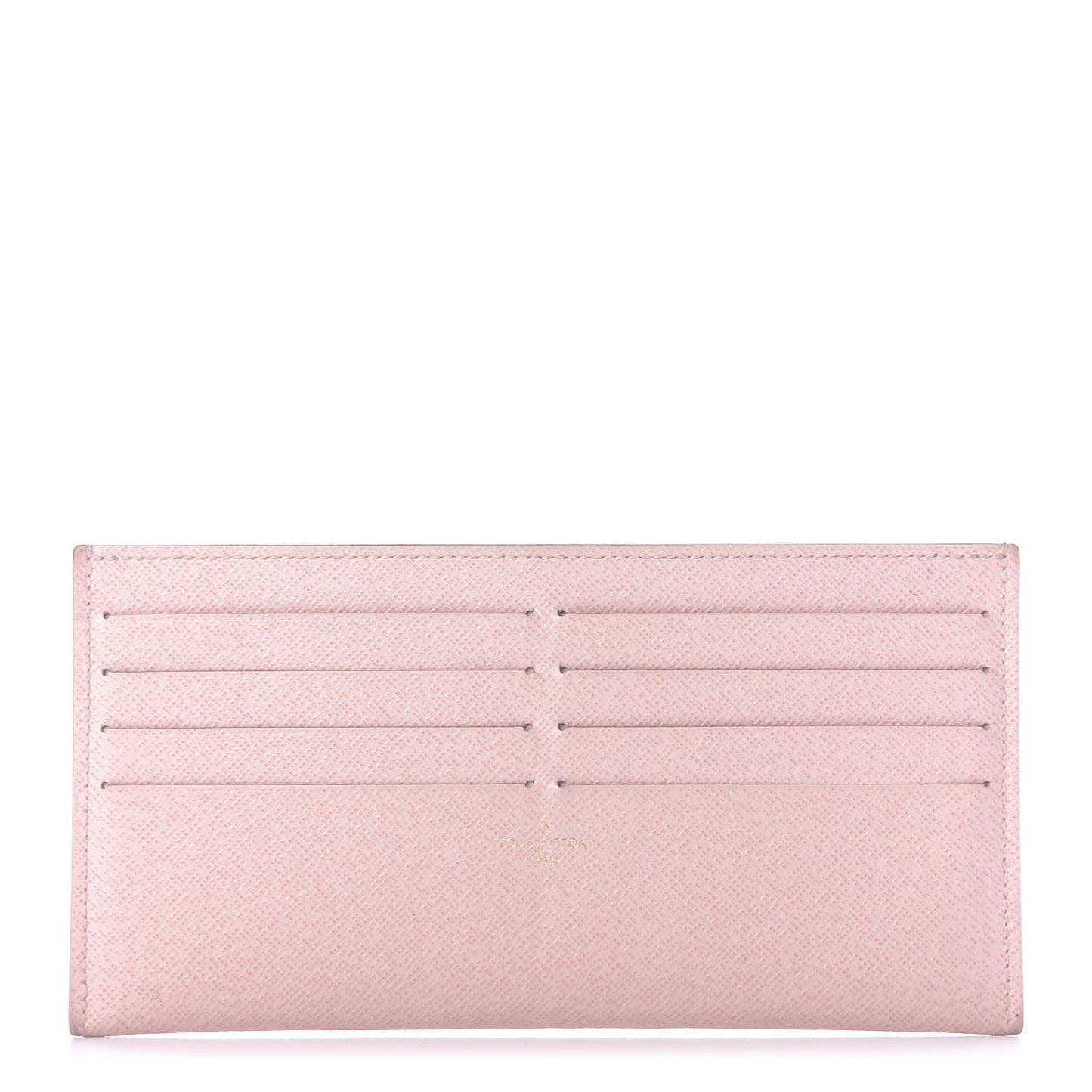 Calfskin Felicie Card Holder Insert Rose Ballerine