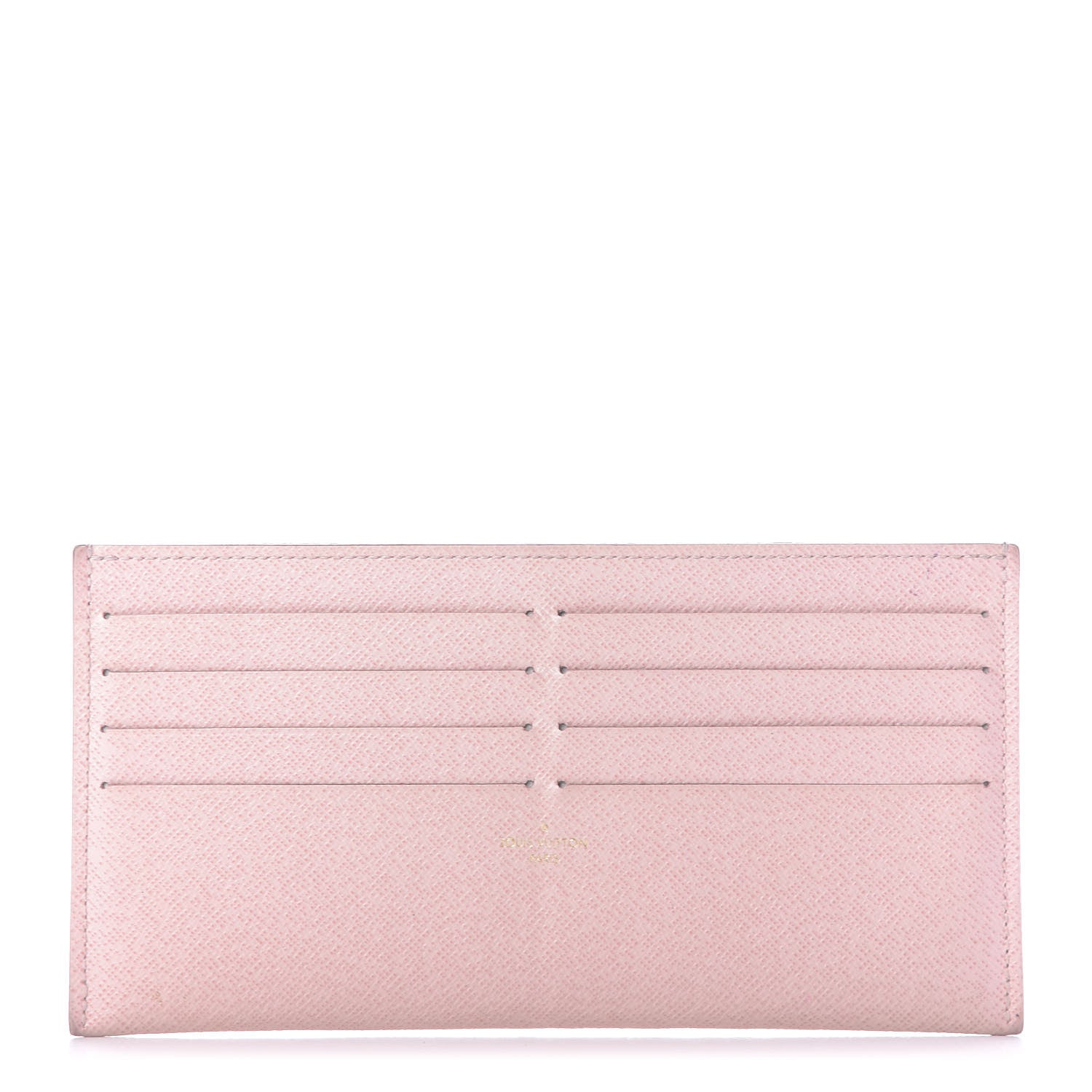 Louis Vuitton Calfskin Felicie Card Holder Insert Rose Ballerine 1 of 12