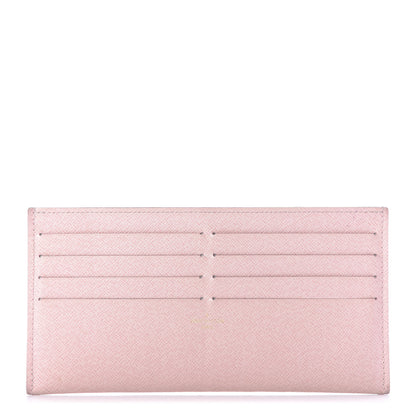 Louis Vuitton Calfskin Felicie Card Holder Insert Rose Ballerine 1 of 12