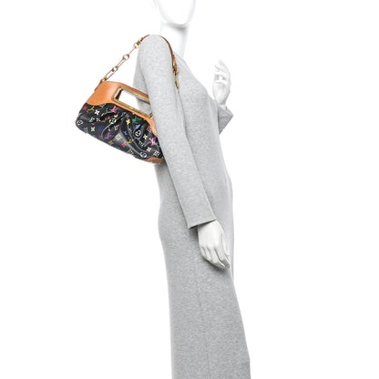 Louis Vuitton Monogram Multicolor Judy PM Black 2 of 20