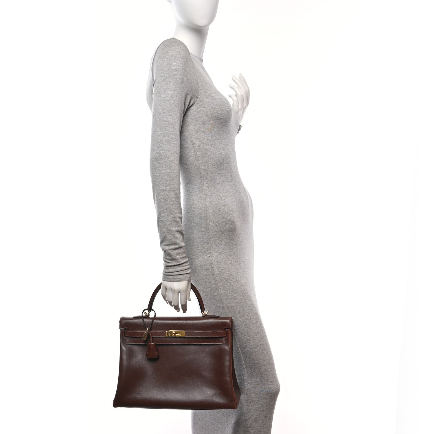 Hermes Box Kelly Retourne 35 Havane 2 of 13