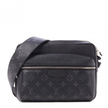 Louis Vuitton Taiga Monogram Eclipse Outdoor Messenger Black 1 of 9