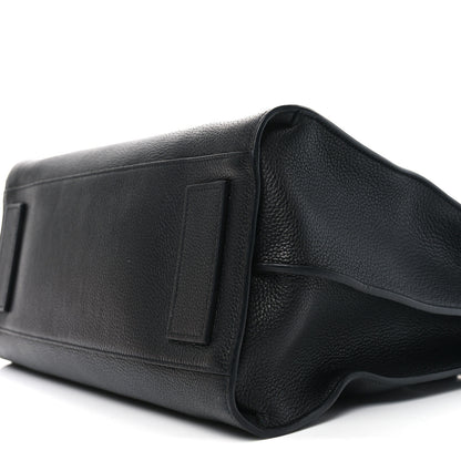 Saint Laurent Grained Calfskin Sac De Jour Souple North South Tote Black 9 of 9