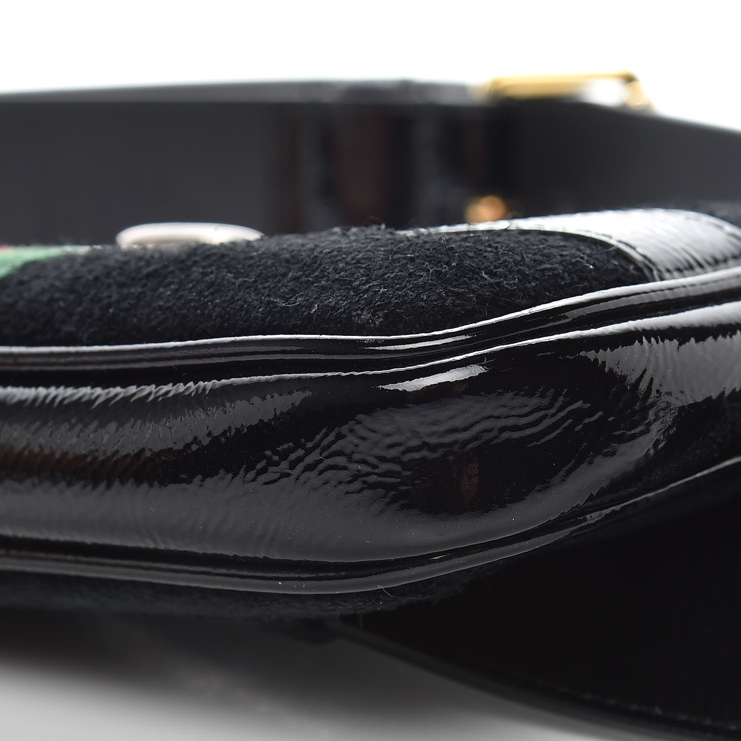 Gucci Suede Patent Ophidia Belted iPhone Case 95 38 Black 12 of 13