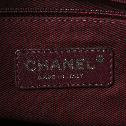 Chanel Glazed Caviar Quilted Tote Brown 6 of 9