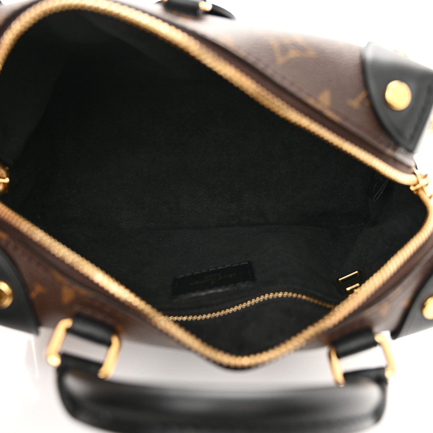 Monogram Petite Malle Souple Black