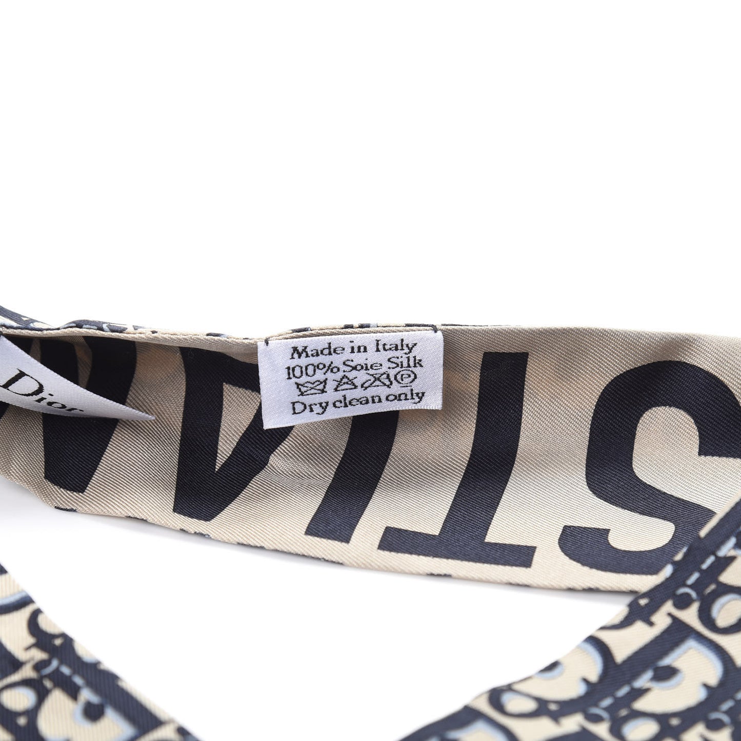 Silk Oblique Mitzah Scarf Blue