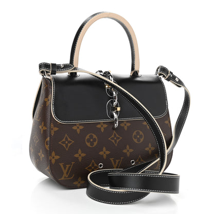 Louis Vuitton Calfskin Monogram Chain It Bag PM Black 3 of 10