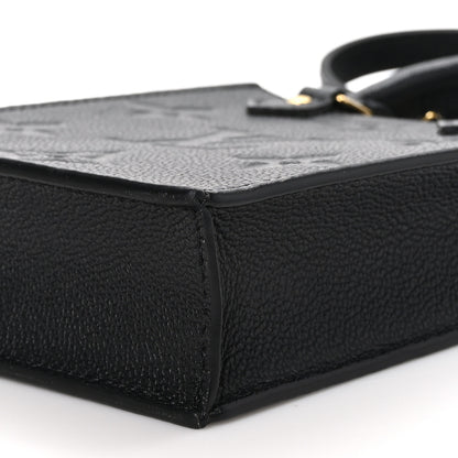 Louis Vuitton Empreinte Monogram Giant Petit Sac Plat Black 9 of 9