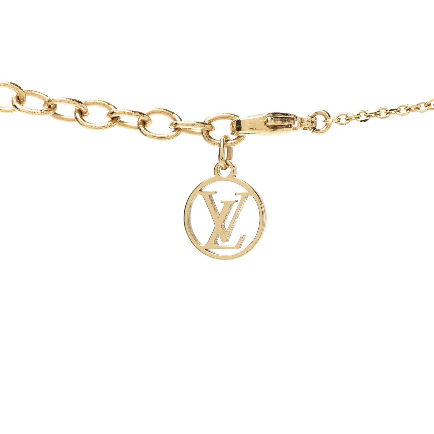 LV And Me Letter C Necklace Gold