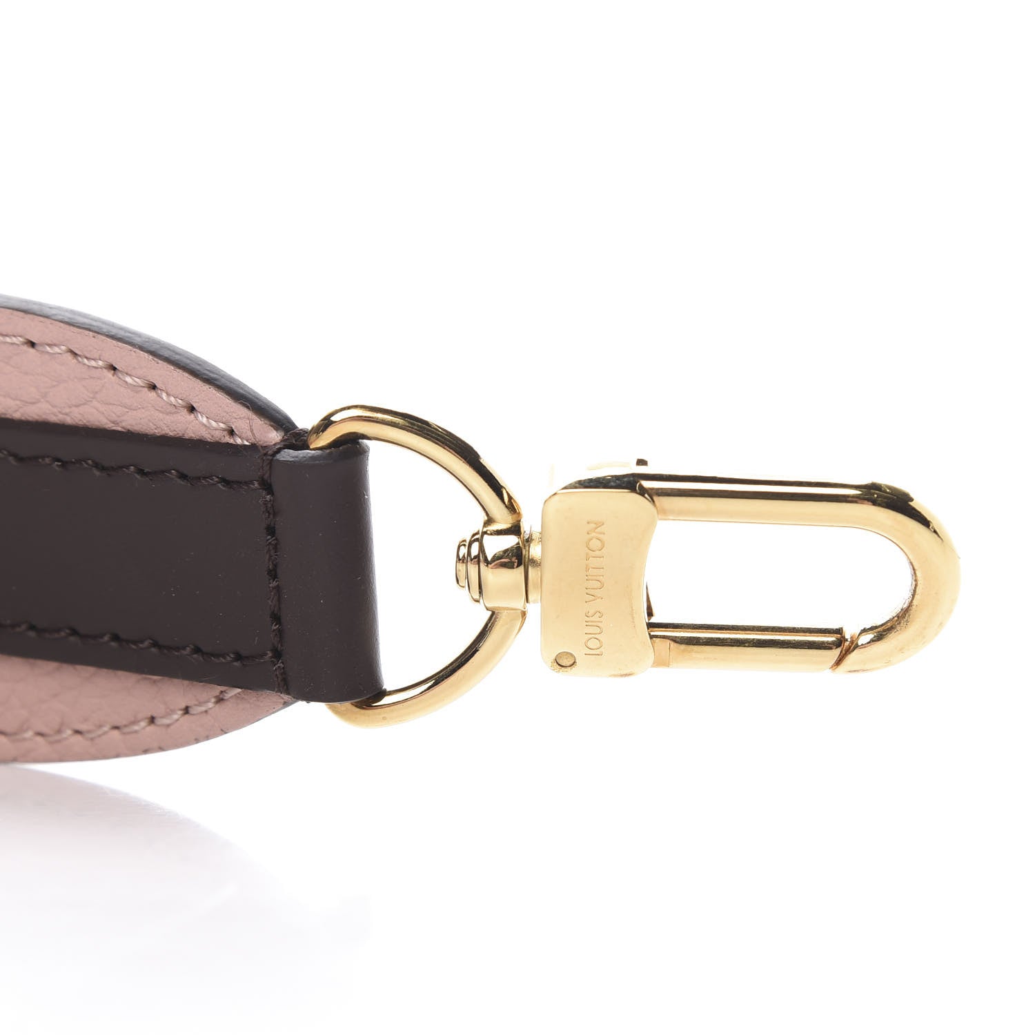 Louis Vuitton Calfskin Jersey Shoulder Strap Magnolia 4 of 4