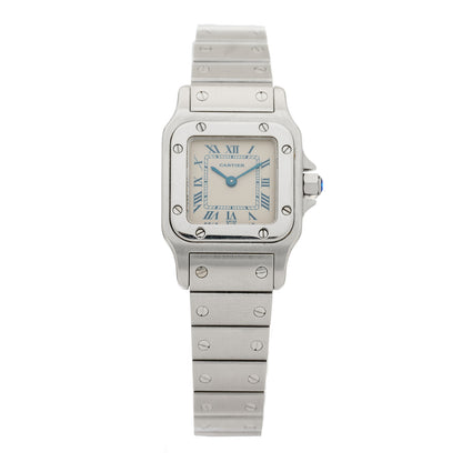 Cartier Stainless Steel 24mm Santos de Cartier Galbee Quartz Watch 1 of 4