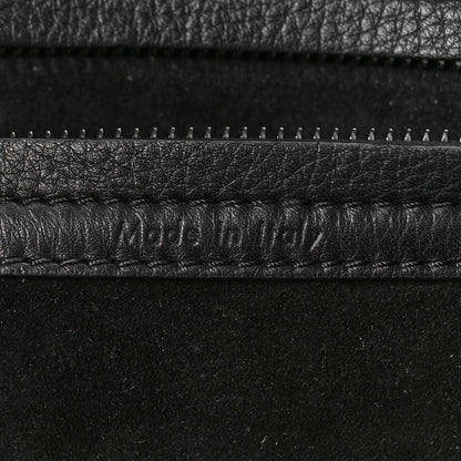 Celine Grained Calfskin Medium Phantom Luggage Black 6 of 9