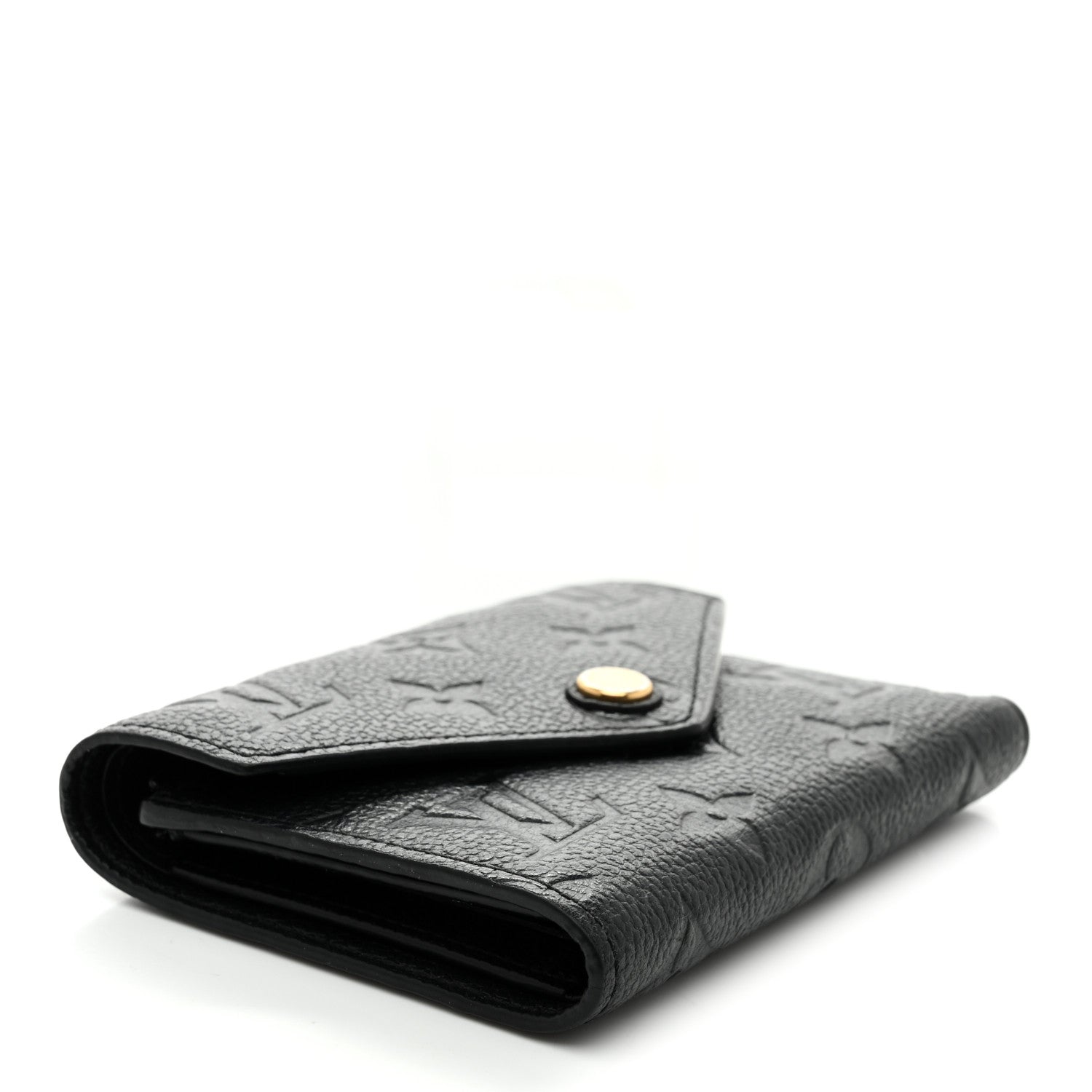 Louis Vuitton Empreinte Victorine Wallet Black 4 of 7