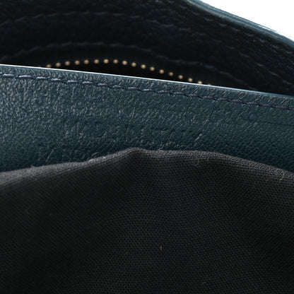 Balenciaga Chevre Gold Metallic Edge Hardware City Bleu Paon 7 of 9